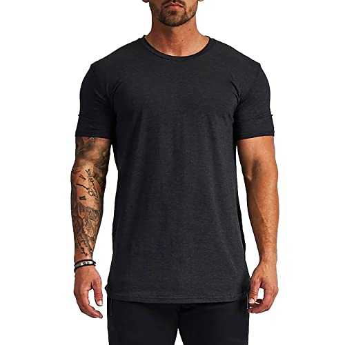 Short Sleeve Denim Shirts Mens long sleeve t shirt mens pack boys white short sleeve shirt Brown Short Sleeve Shirt Mens mens long sleeve beach shirt Black V Neck T Shirt Men Slim Fit