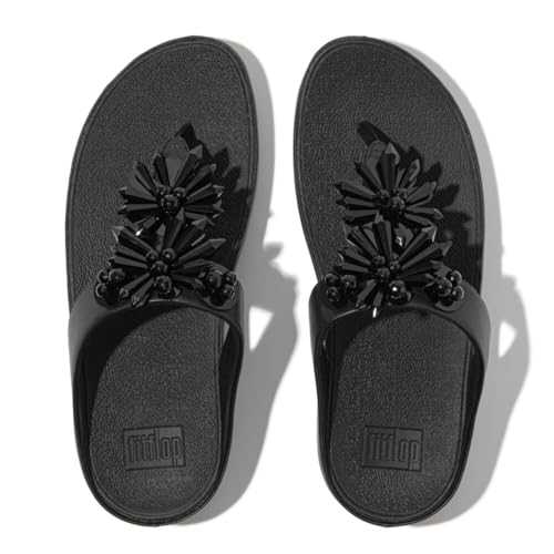 Women's Rumba Starburst-Bead Toe-Post Sandals