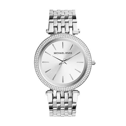 Michael Kors Women's Watch Darci, Three Hand Movement, Stainless Steel Strap