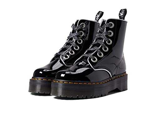 Womens Molly Patent Leather Boots