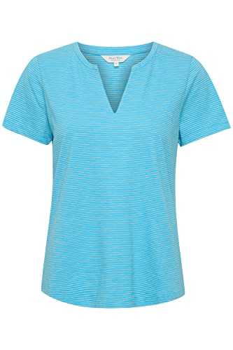 Part Two Women's T-Shirt Regular Fit V-Notch Neck Short Sleeves Jersey Tee