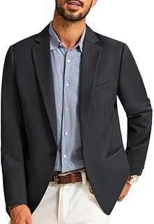 PJ PAUL JONES Mens Blazer Smart Casual Business Suit Jackets Sports Jackets One Buttons