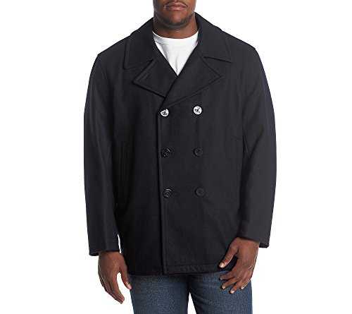 Nautica Men's Big and Tall Wool Peacoat