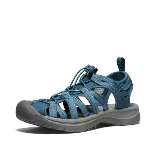 Keen Women's Whisper Sandal, Smoke Blue, 6.5 UK