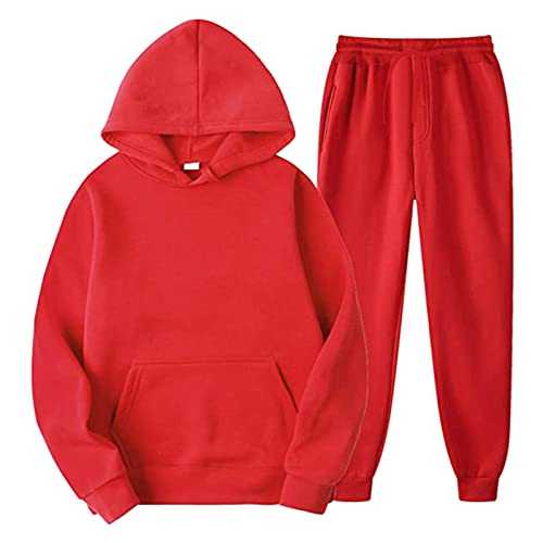 Qixiu Men And Women Sports Suit Autumn And Winter Leisure Solid Color Hooded Sweater Pants With Tassels Sports Suit Suit Men Classic
