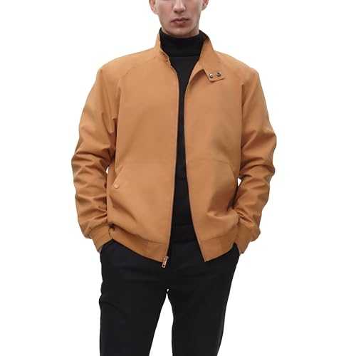 Rokka&Rolla Men's Casual Transitional Bomber Jacket