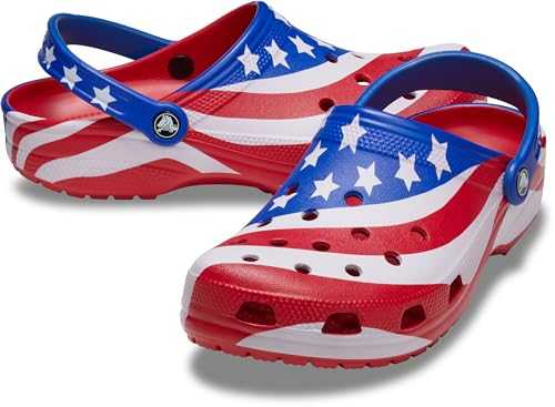 Unisex-Adult Classic American Flag Clog