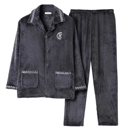 Men's Running Gown Set Four Seasons Fashion Casual Soft Comfortable Solid Color Shirt Pants Home Service Two Piece Set Suit African