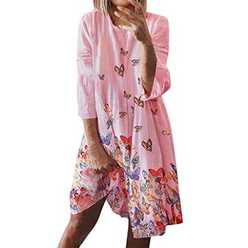 Women Holiday Style Feminino Print Casual Plus Size Ladies Dress Promotion Sale UK Size Shipping 7-10 Days