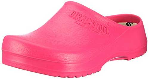 Birki Womens Super AS Clogs and Mules Pink Pink (Raspberry Sorbet) Size: 43