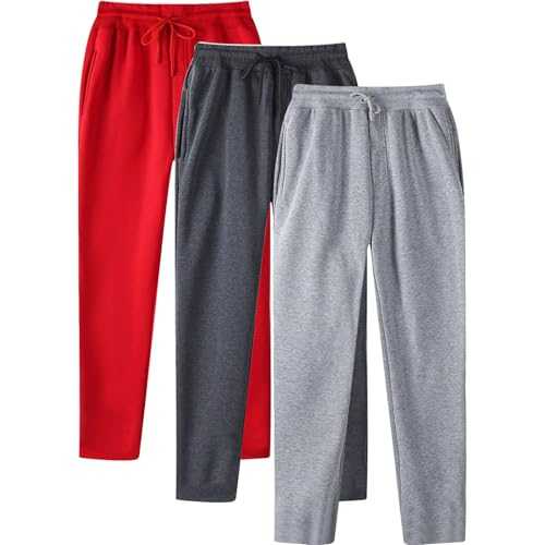 Mens Joggers,Men's Jogging Sweatpants Mens Jogger Bottoms Tracksuits Bottoms Men's Casual Gym Wear Elastic Waist Trousers for Men UK Wide Leg Sweat Pants with Pockets Yoga Trousers