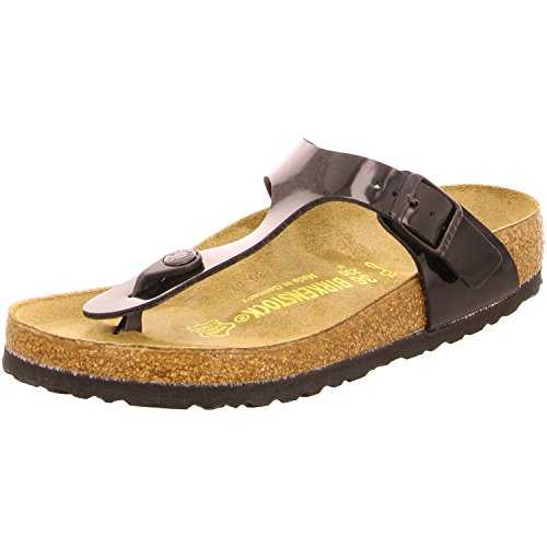 Unisex Gizeh BS Birko-Flor Patent Sandals