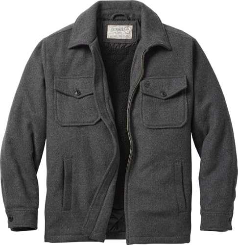 Legendary Whitetails Men's Outdoorsman Wool Coat Winter Outerwear Jacket Berber Lined Work Clothing