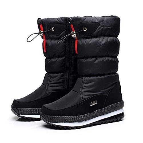 Women's Snow Boots Winter Waterproof Fur Lined Frosty Warm Snow Boots