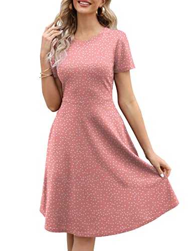 HELYO Women's Swing Dress with Pockets Business Casual