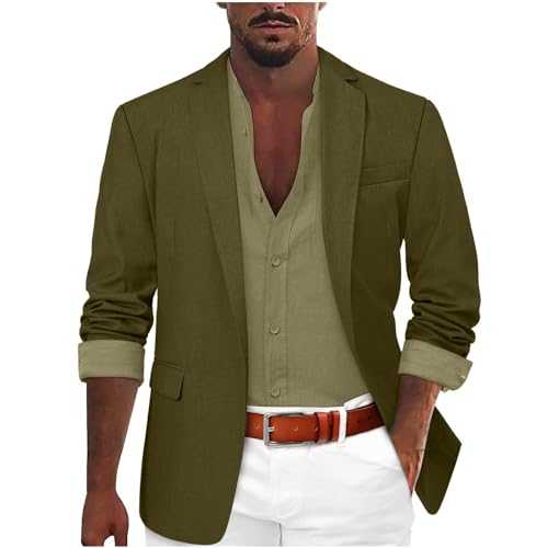 Men's Blazer Casual Sports Coats One Button Lightweight Suit Relaxed Fit Printed Men Spring Shirts v Neck Blazer Men Fashionable Date Quick Dry Suit for Men Slim fit Shirt tee Blazer Jacket