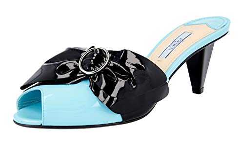 Prada Women's 1XX327 06E F0TWP Multicoloured Leather Sandals UK 5.5 / EU 38.5