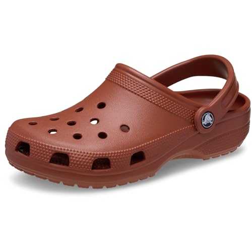 Classic Clog Rust Size 12 UK Men
