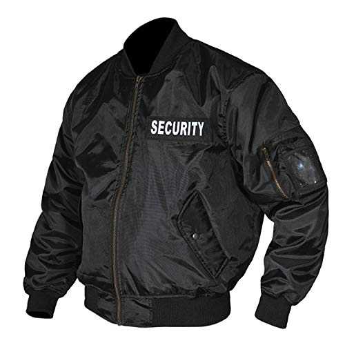 RAC3 Mens Collectables Memorabilia Security Doorman Harrington Bomber Jacket
