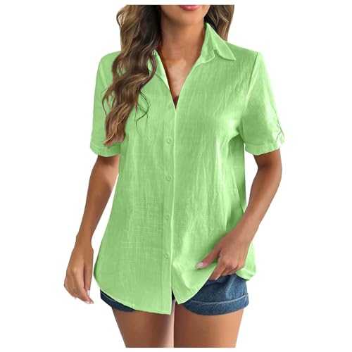 WILLBEST Women Long Sleeve V-Neck High Low Casual Blouse Pocket Button Down Shirts Tops Formal Work Wear Tunics