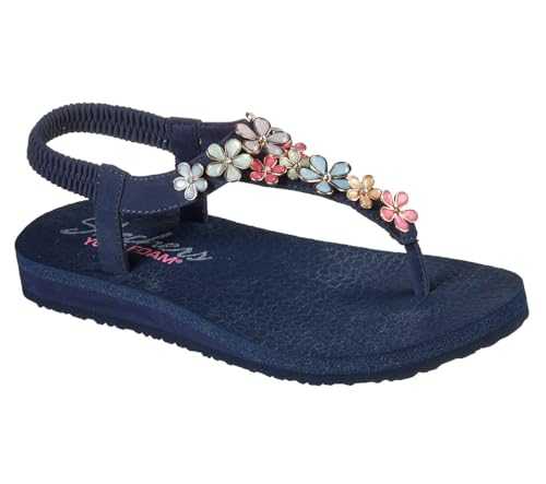 Women's Meditation Glass Daisy Sling Back Sandals