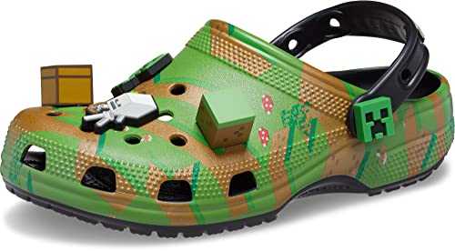 Unisex's Minecraft Elevated Clog, One Size