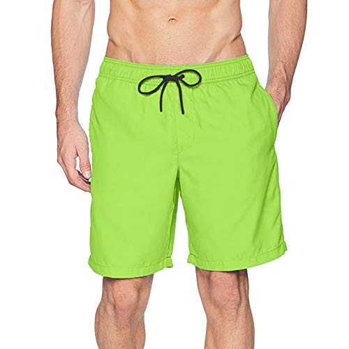 Mens Swimming Shorts Navy Floral Printed Beach Shorts with Zipper Pockets Men's Swim Trunks Stretchy 2 in 1 Board Shorts with Zipper Pockets Retirement Gifts for Men Holiday Essentials