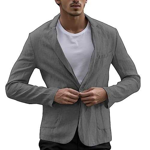 Mens Slim Fit Casual Blazer Casual Sports Coats for Business Wedding Slim Fit Formal Business Suit Jackets Men's Blazers Slim Fit Sport Coat