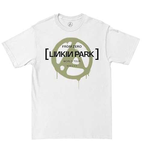 Linkin Park Unisex from Zero Official Merch Olive Spray Tee from Zero Official Merch Olive Spray T-Shirt