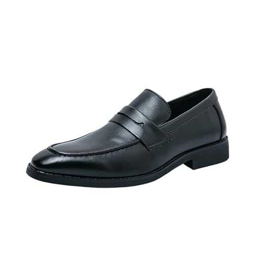 Men Casual Shoes Breathable Leather Loafers Business Office Shoes for Men Driving Moccasins Comfortable Slip On Tassel Shoe
