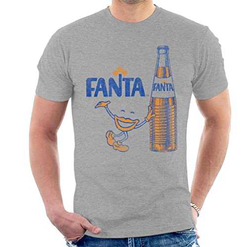 All+Every Fanta 1970s Retro Bottle Men's T-Shirt