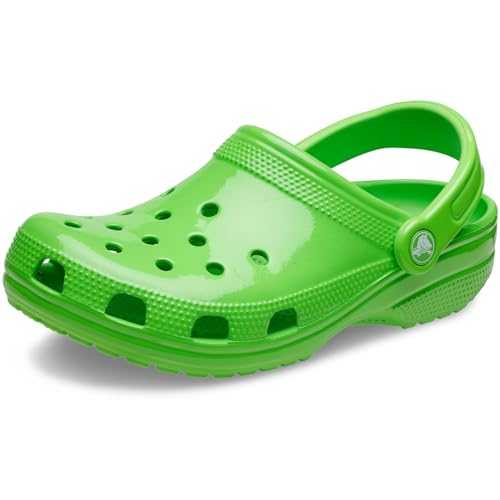 Unisex Classic Clogs, Neon HL (Green Slime), 11 UK