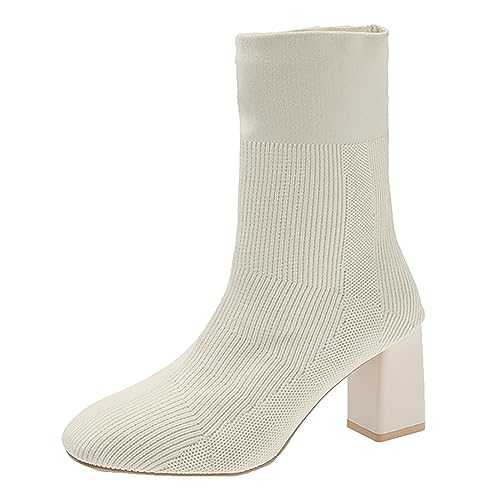 Summer Ankle Boots Women's Boot Bag Riding Boots Small Heel Women's Boots Large Size Platform Boots Casual Vintage Summer Boots High Heels Cowboy Ankle Boots Women