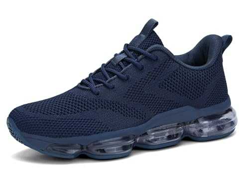 Mens Running Shoes Air Low Top Comfortable Walking Lace Up Breathable Fashion Tennis Sport Gym Fitness Cross Trainers
