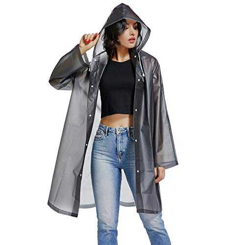 UNIQUEBELLA Travel Raincoat Rain Jacket