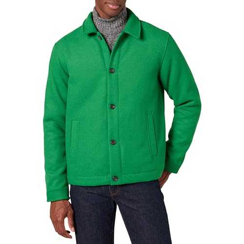 Amazon Essentials Men's Woollen Bomber Jacket (Available in Big & Tall)