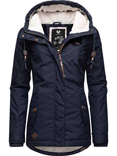 Ragwear Monade Ladies` Winter Jacket with Hood XS-6XL