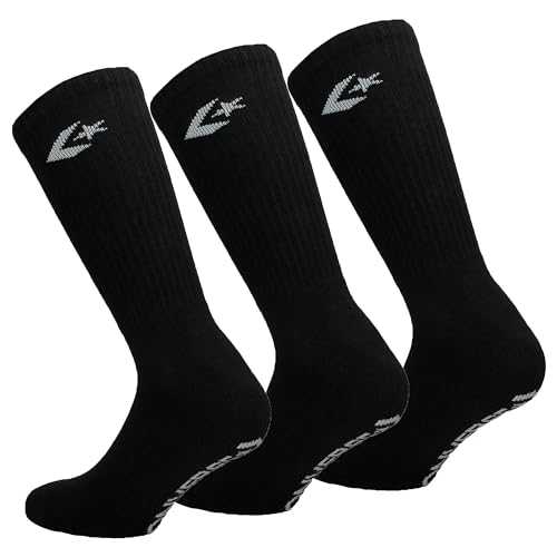 3 Pairs Classic Star Chevron Socks - Medium Calf Length - Men