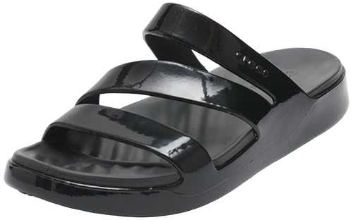 Women's Getaway Patent Strappy Slide Sandal