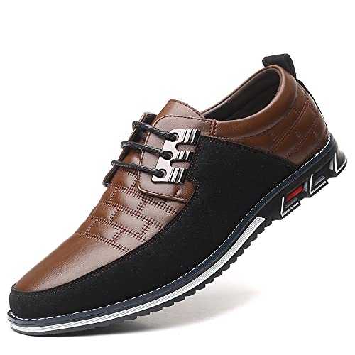 Mens Oxford Orthopedic Leather Shoes Business Luxury Dress Sneakers Office Walking Moccasins Flats Shoes
