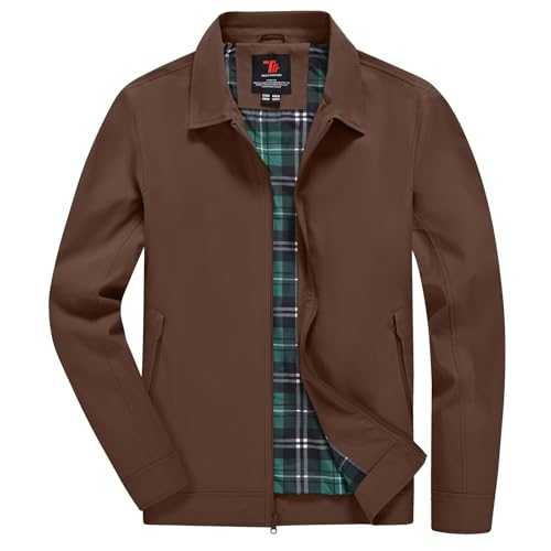 Men's Bomber Jackets Windbreaker Lightweight Active Performance Track Running Jackets
