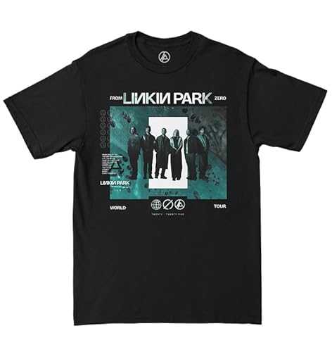 Linkin Park From Zero Official Merch Teal Photo T-Shirt