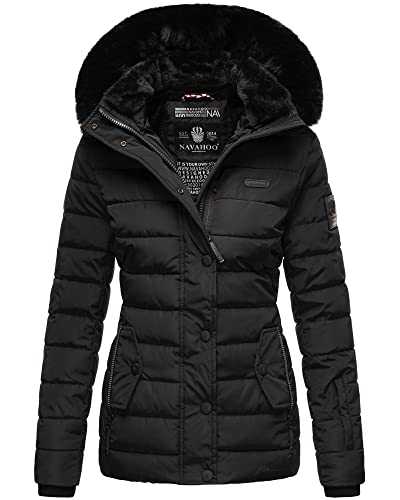 Navahoo Milianaa Women's Warm Winter Quilted Jacket with Removable Hood XS - XXL