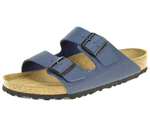 Men's Arizona Birko-Flor Nubuck Sandals, Blue