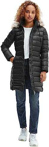 Tommy Jeans Women's Essential Hooded Down Coat Jacket