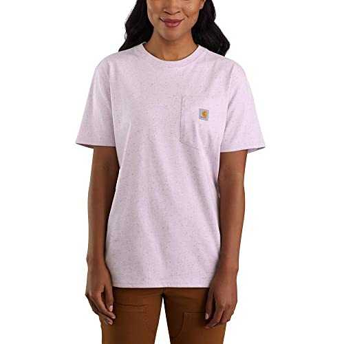 Carhartt Women's Loose Fit Heavyweight Short-Sleeve Pocket T-Shirt Work Utility