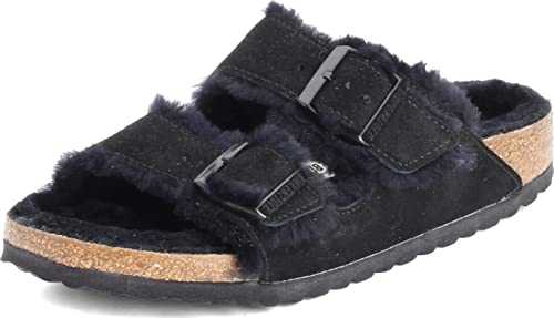 Unisex Arizona Fur Suede Sandals
