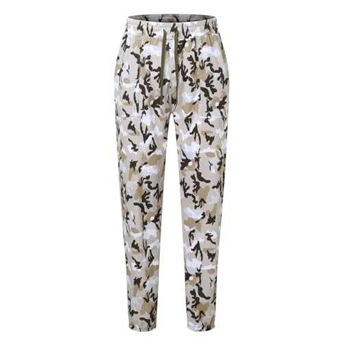 Mens Tracksuit Bottoms Men'S Casual Trousers Lightweight Outdoor Breathable Hiking Trousers Quick Dry Stretch Work Pants with Zip Pockets Running Phone Holder Men'S Skinny-Fit Casual Stretch