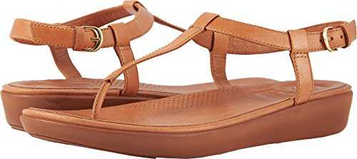 Fitflop Tia Toe-Thong, Women's Heels Open Toe Sandals, Brown (Caramel 098), 6 UK (39 EU)