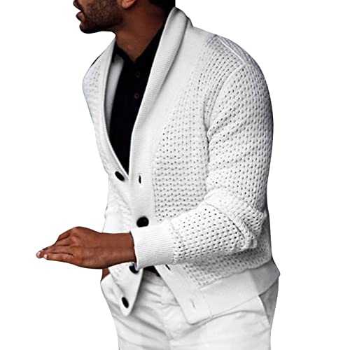 Cardigan Long Sweater Solid Winter Pullover Autumn Coat Sleeve And Blouse Men's Men's Sweaters Pullovers Wool Men Coat